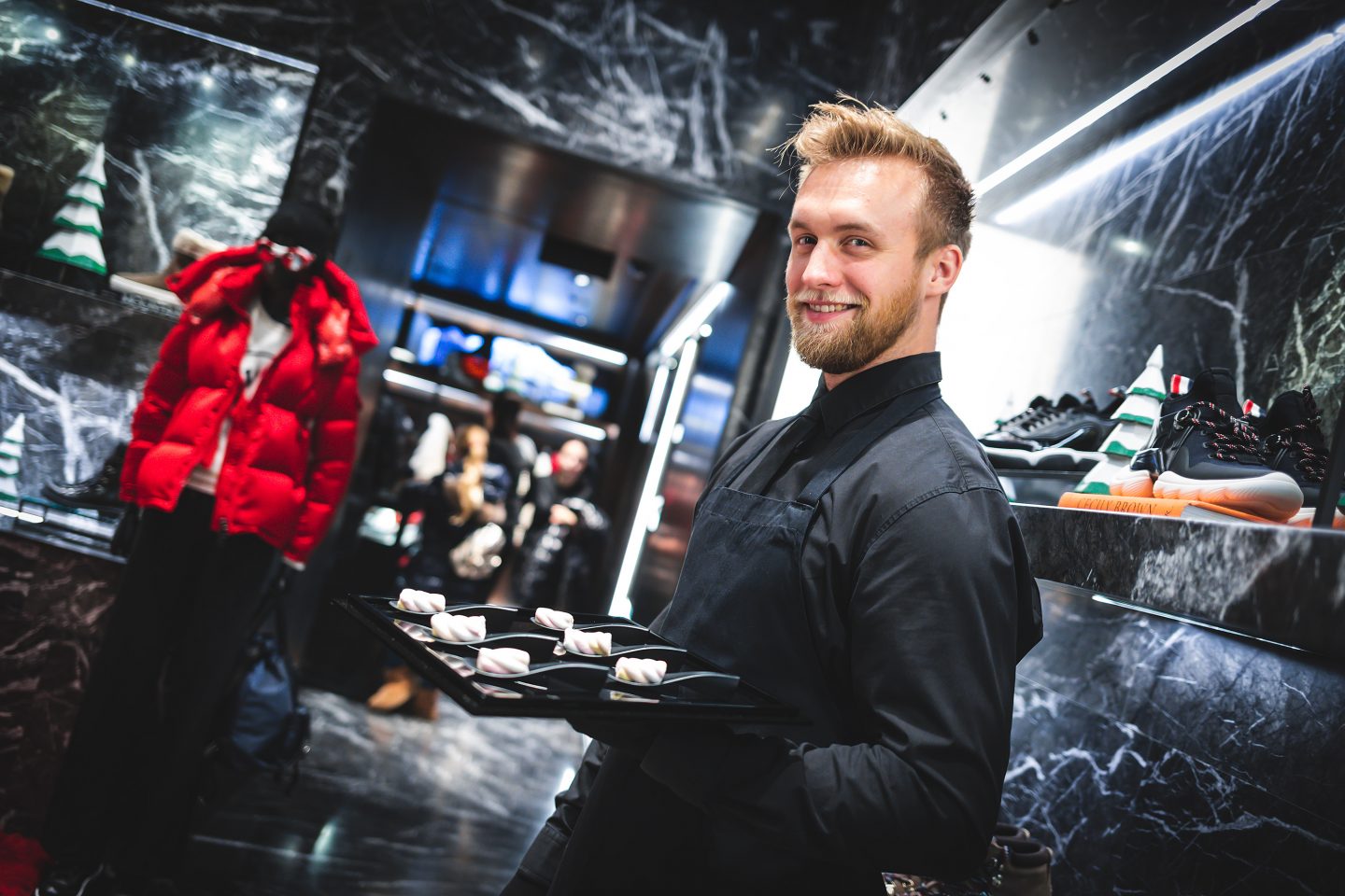 Barracuda Barcatering @ Moncler in Prag © offenblende.de