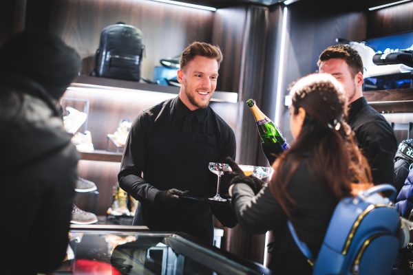 Barracuda Barcatering @ Moncler in Prag © offenblende.de