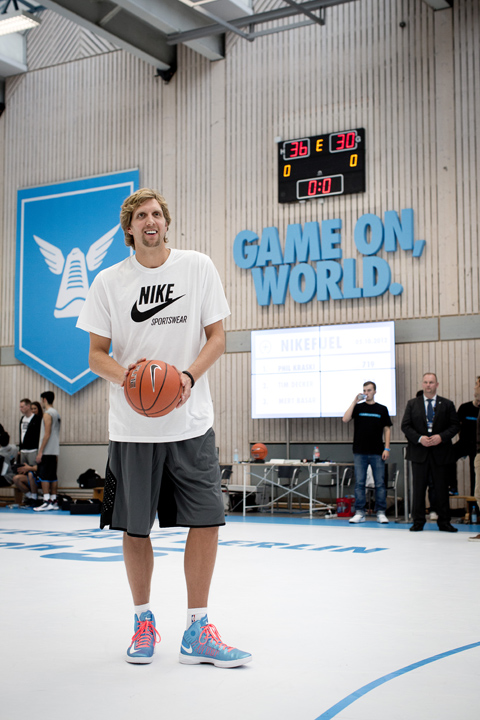 Eventfotografie für Nike mit Dirk Nowitzki © offenblen.de