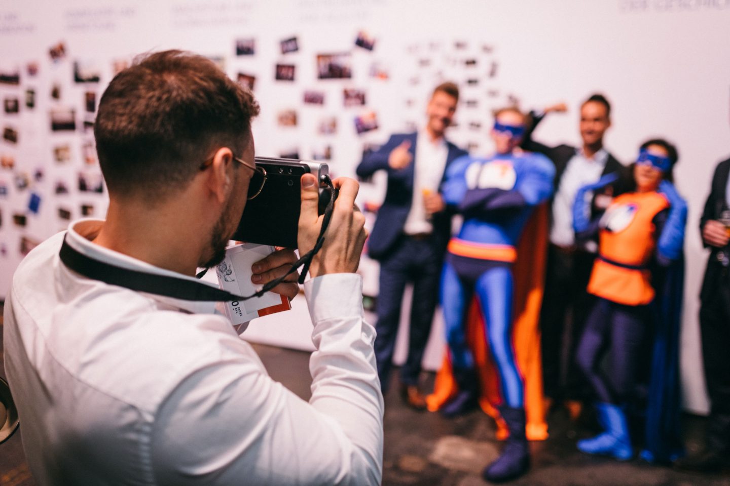 Bedruckte Bilderrahmen - Passepartout für Instax Mini