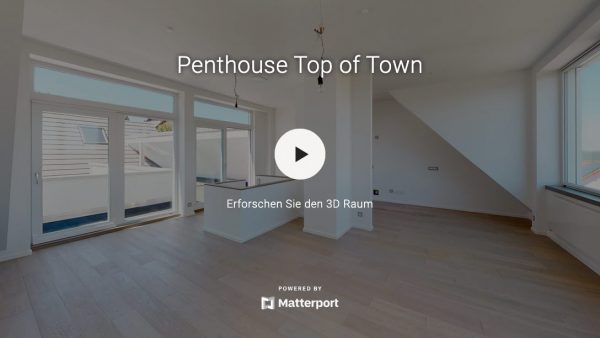 3D Rundgang Penthouse Top of Town in Frankfurt 
