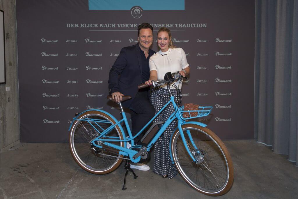Guido Maria Kretschmer & Ruth Moschner Diamant Juna+ E-Bike Event in Berlin © Offenblen.de