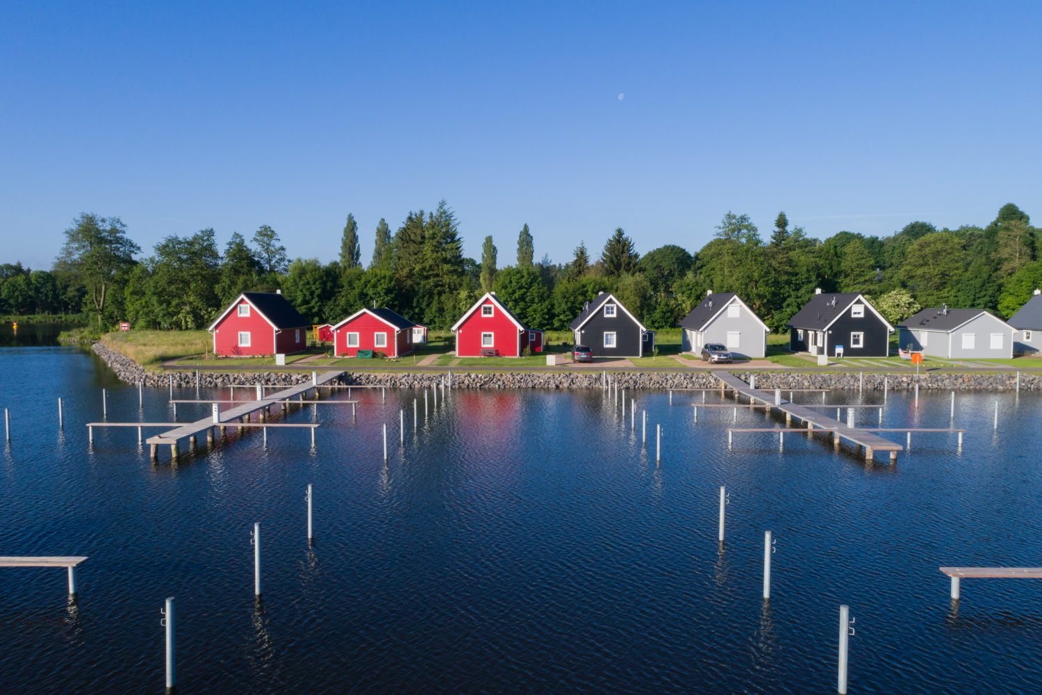 Drohnenaufotografie Hafendorf Zerpenschleuse © offenblende.de