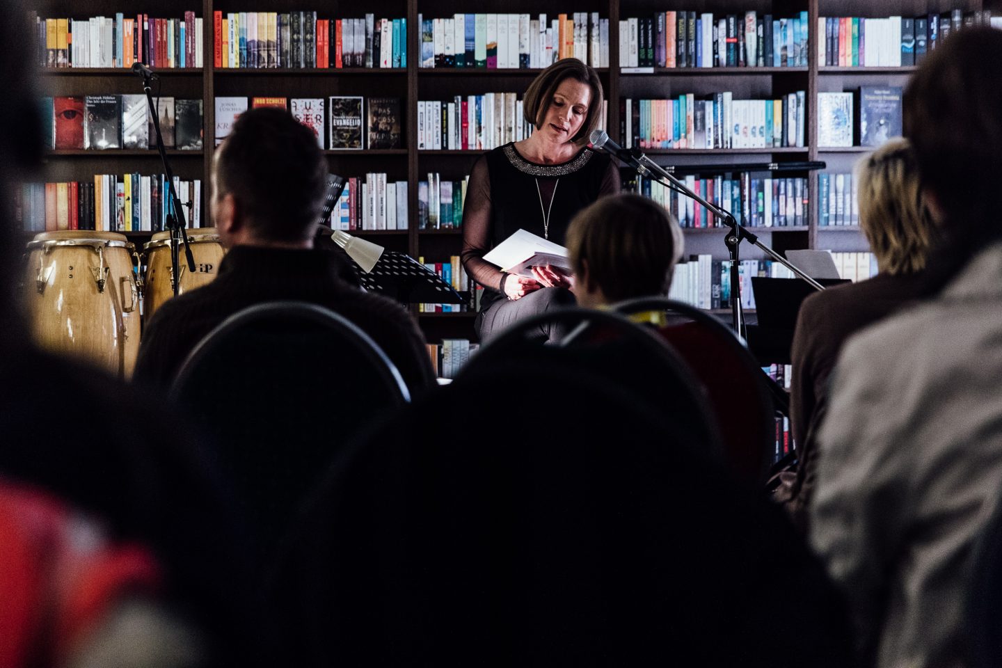 Claudia Riege @ Buchpremiere von Konflikt-Gewinn © offenblen.de