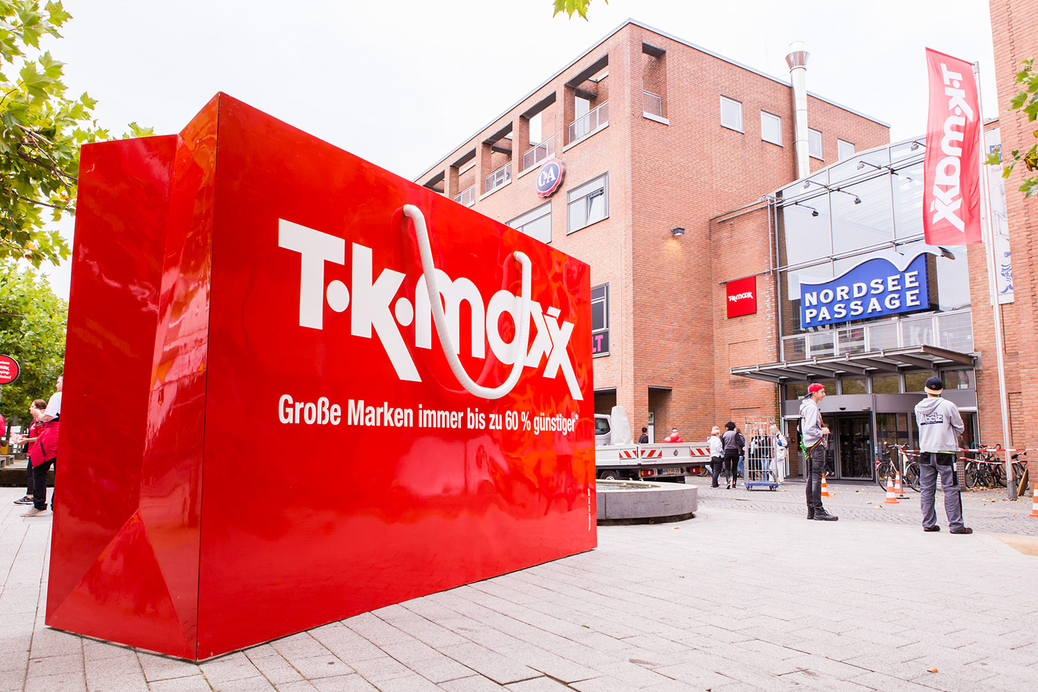 Eröffnung des neuen TK Maxx Stores in Würzburg