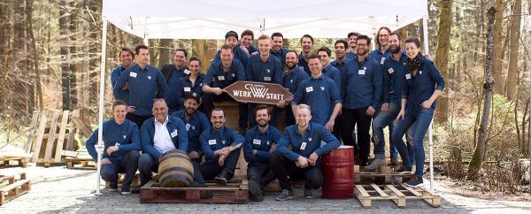 Campari Werkstatt - Pullach am Isartor (München) © offenblen.de Campari Werkstatt - Pullach am Isartor (München) © offenblen.de