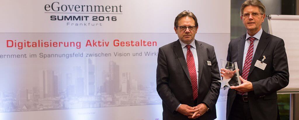 eGovernment Award 2016 in Frankfurt © offenblen.de