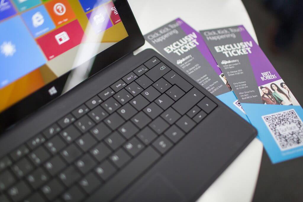 Eventdokumentation für Microsoft zum Launch des Surface 2 in Berlin