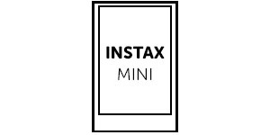 Passepartout für Instax Mini Fotos