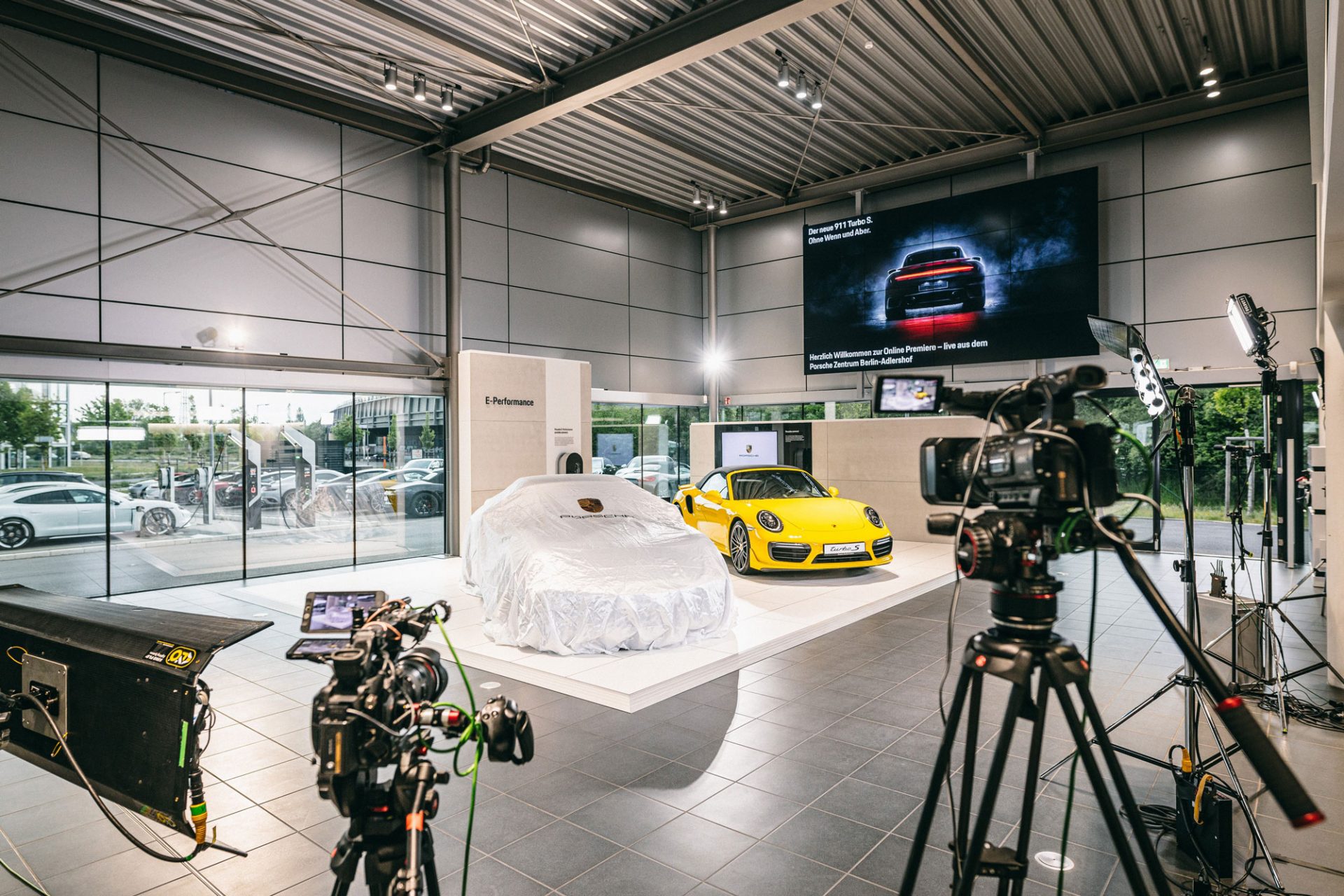 Live-Stream Videoproduktion in Berlin für Porsche