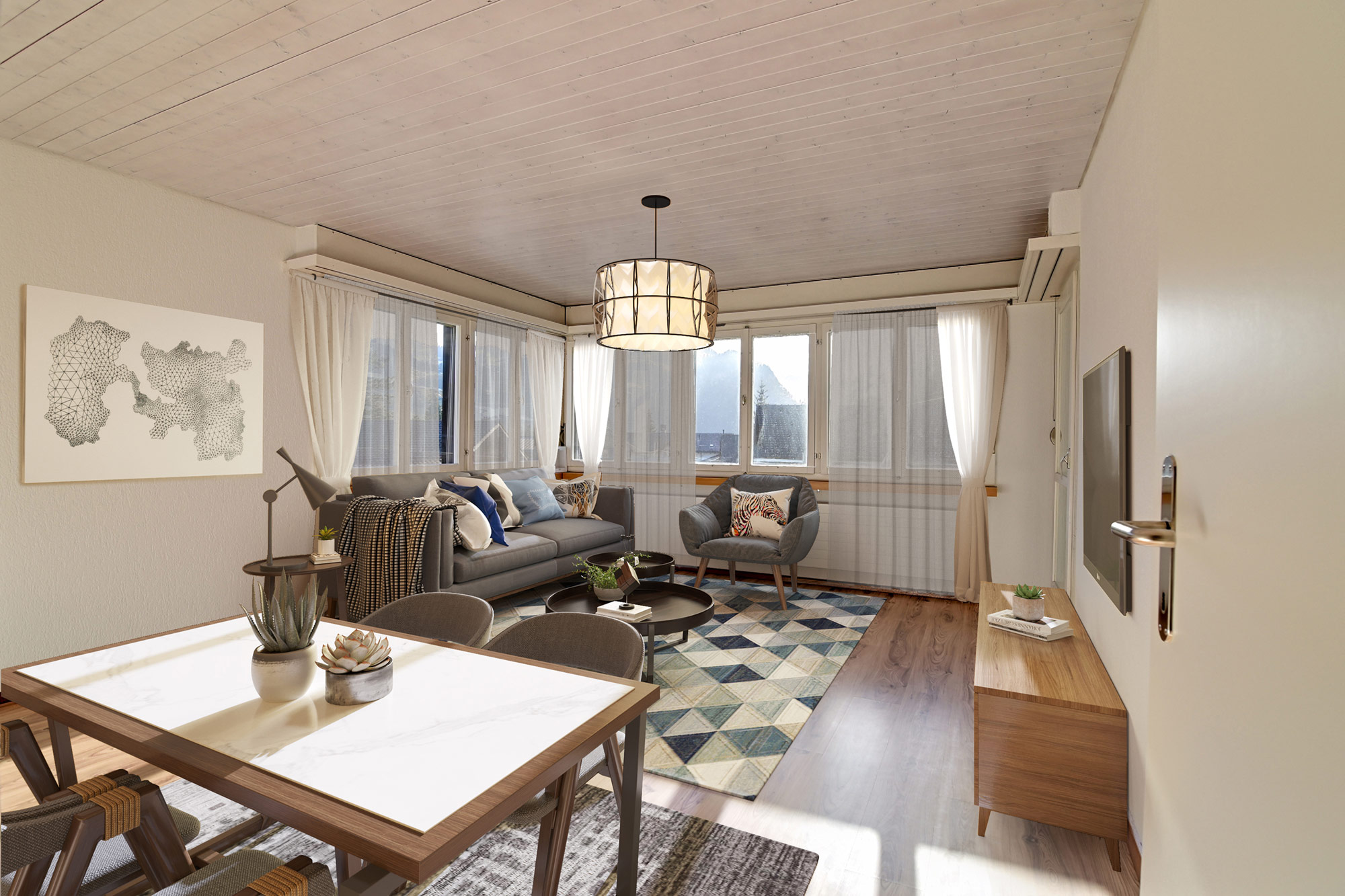 Digitales Homestaging Visualisierung von Wohnungen ab 65€